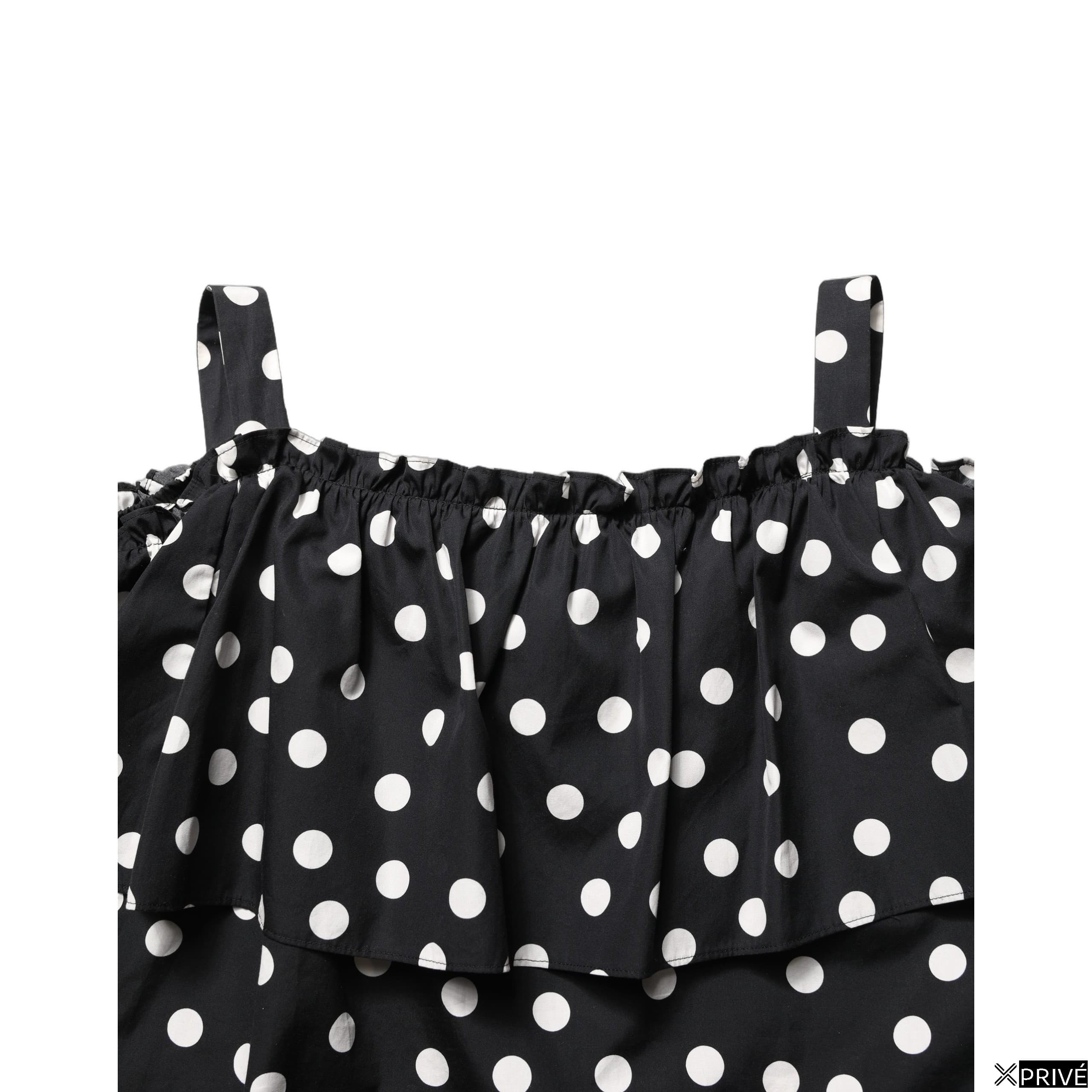 Chemise noire à pois blancs — 6