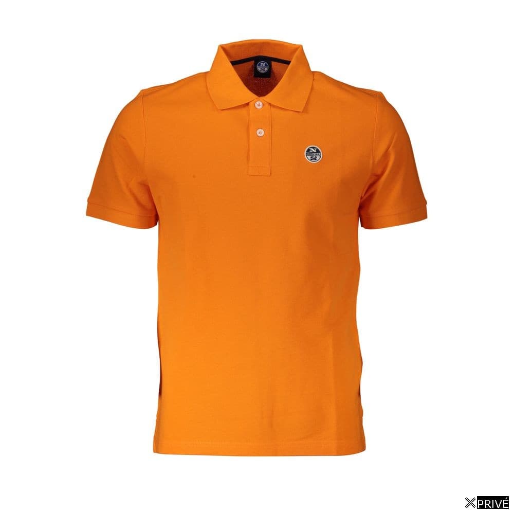 Polo orange en Coton — 1