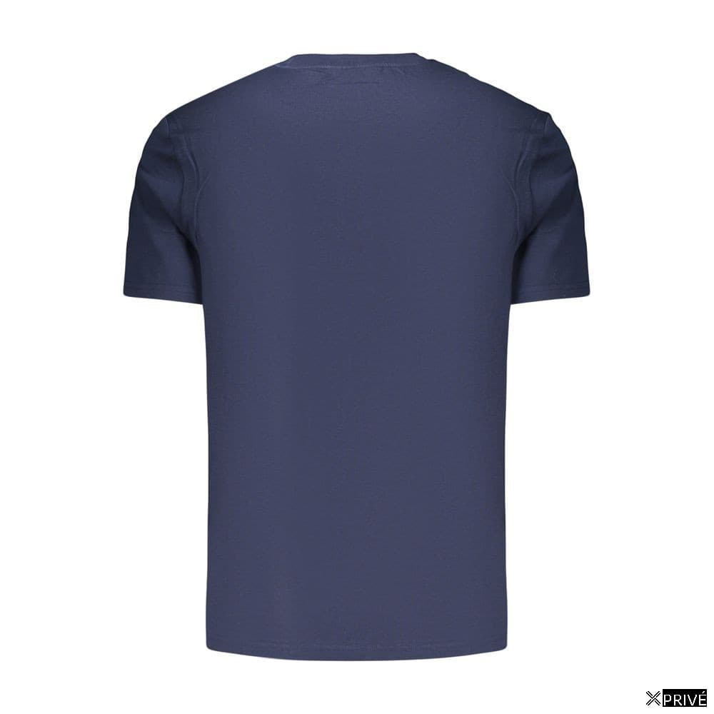 T-shirt bleu en Coton — 2