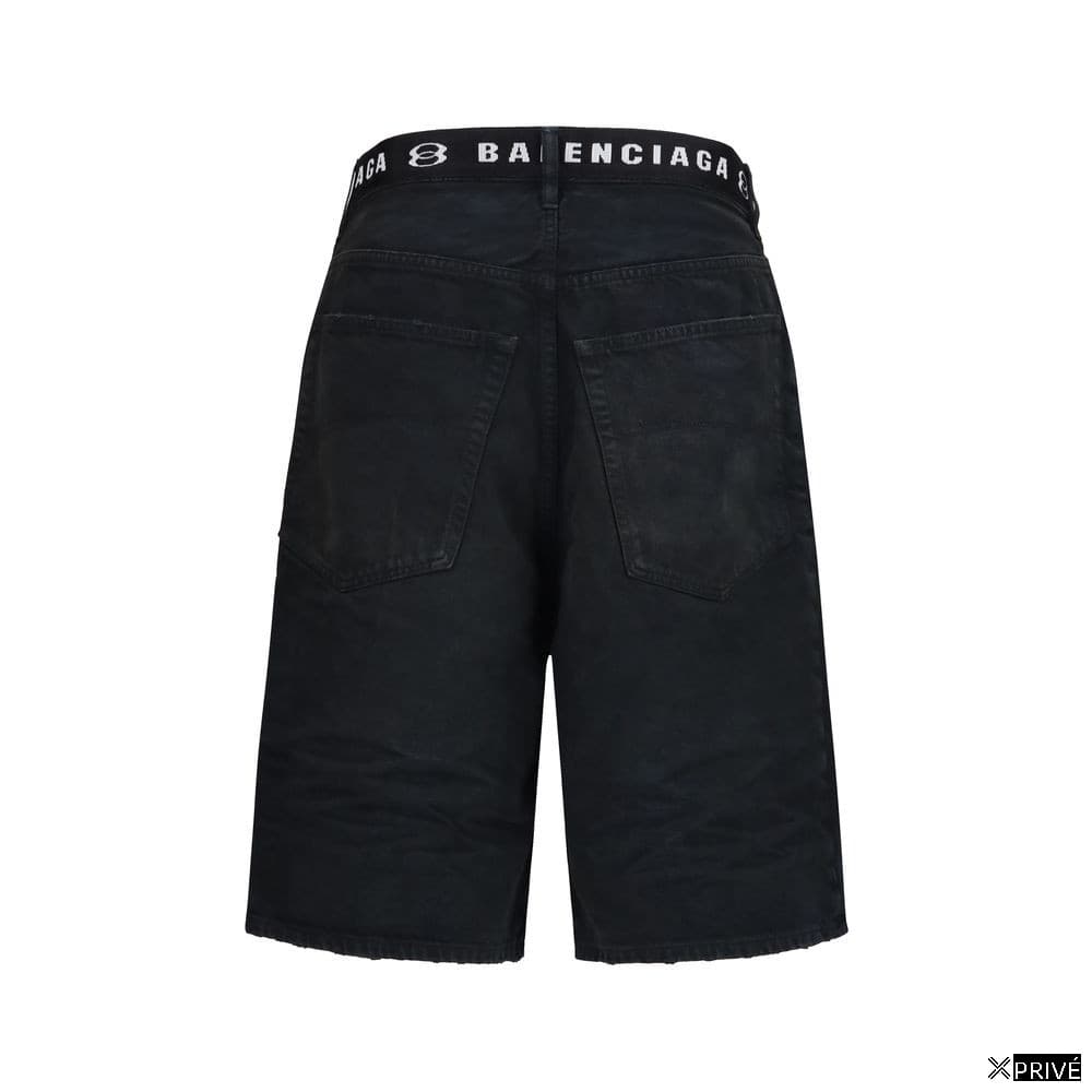 Short noir en Coton — 2