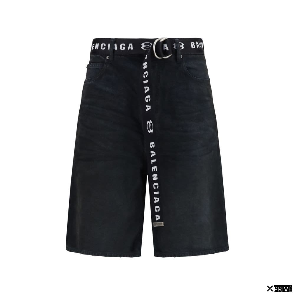 Short noir en Coton — 1