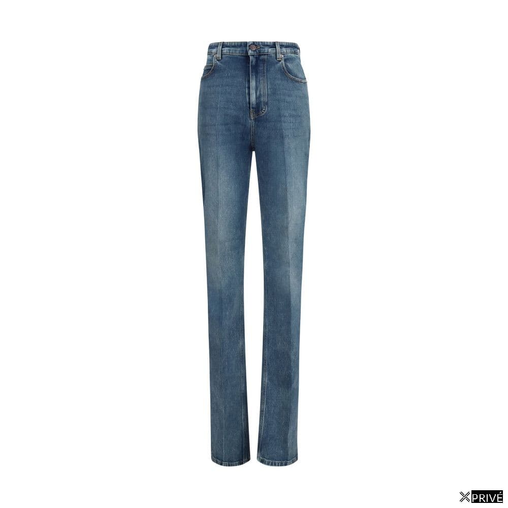 Jeans bleu en Coton — 1