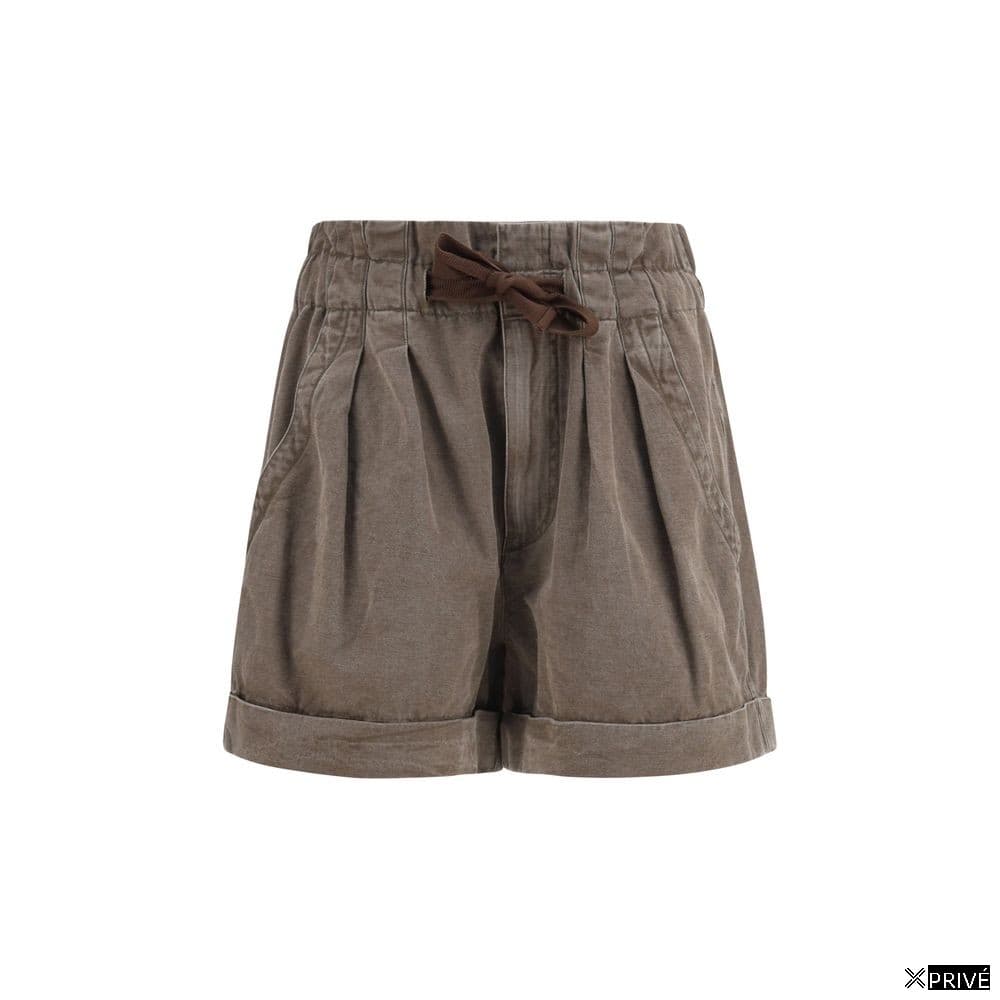 Top brun en Coton — 1