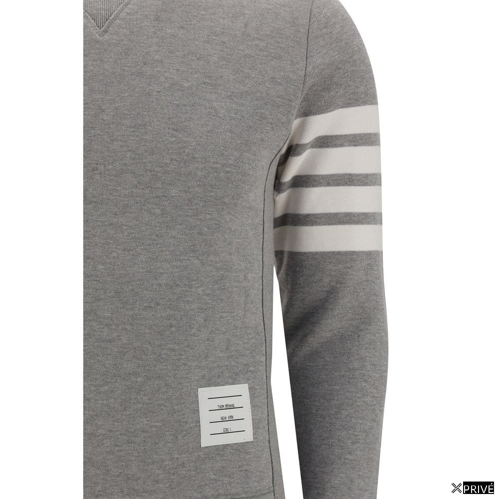 Pull gris en Coton — 3