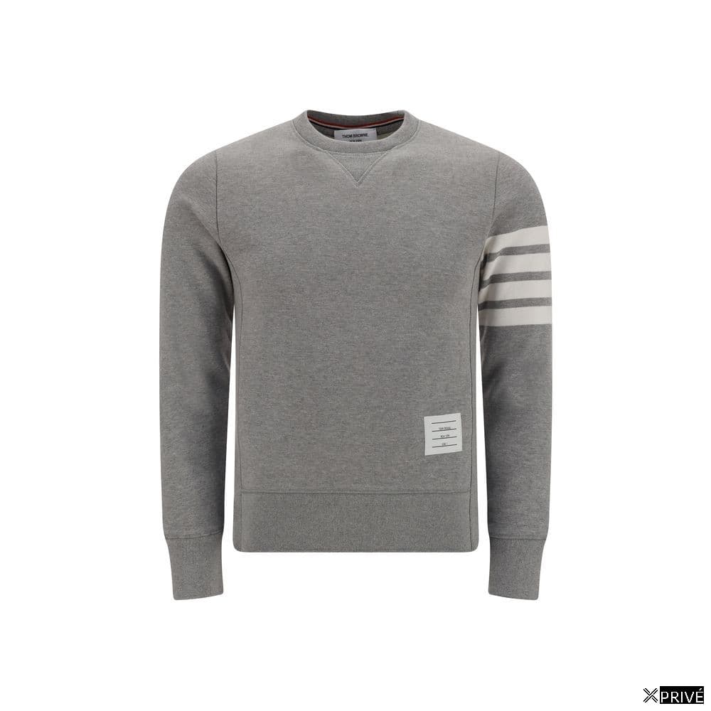 Pull gris en Coton — 1