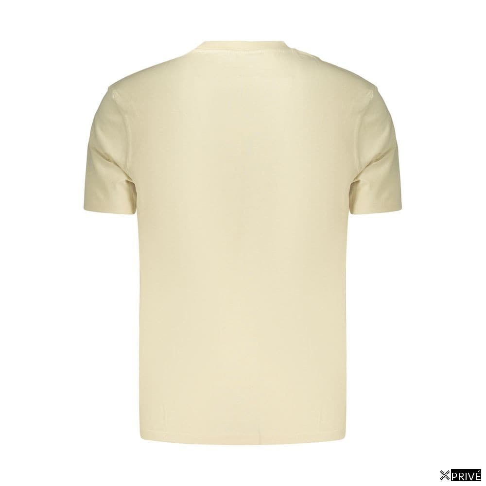 T-shirt beige en Coton — 2