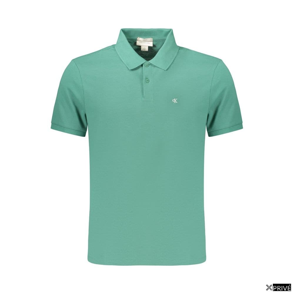 Polo vert en Coton — 1