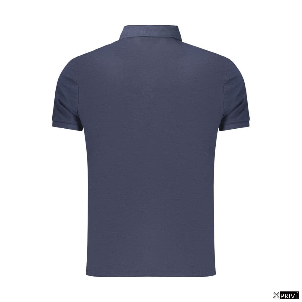 Polo bleu en Coton — 2