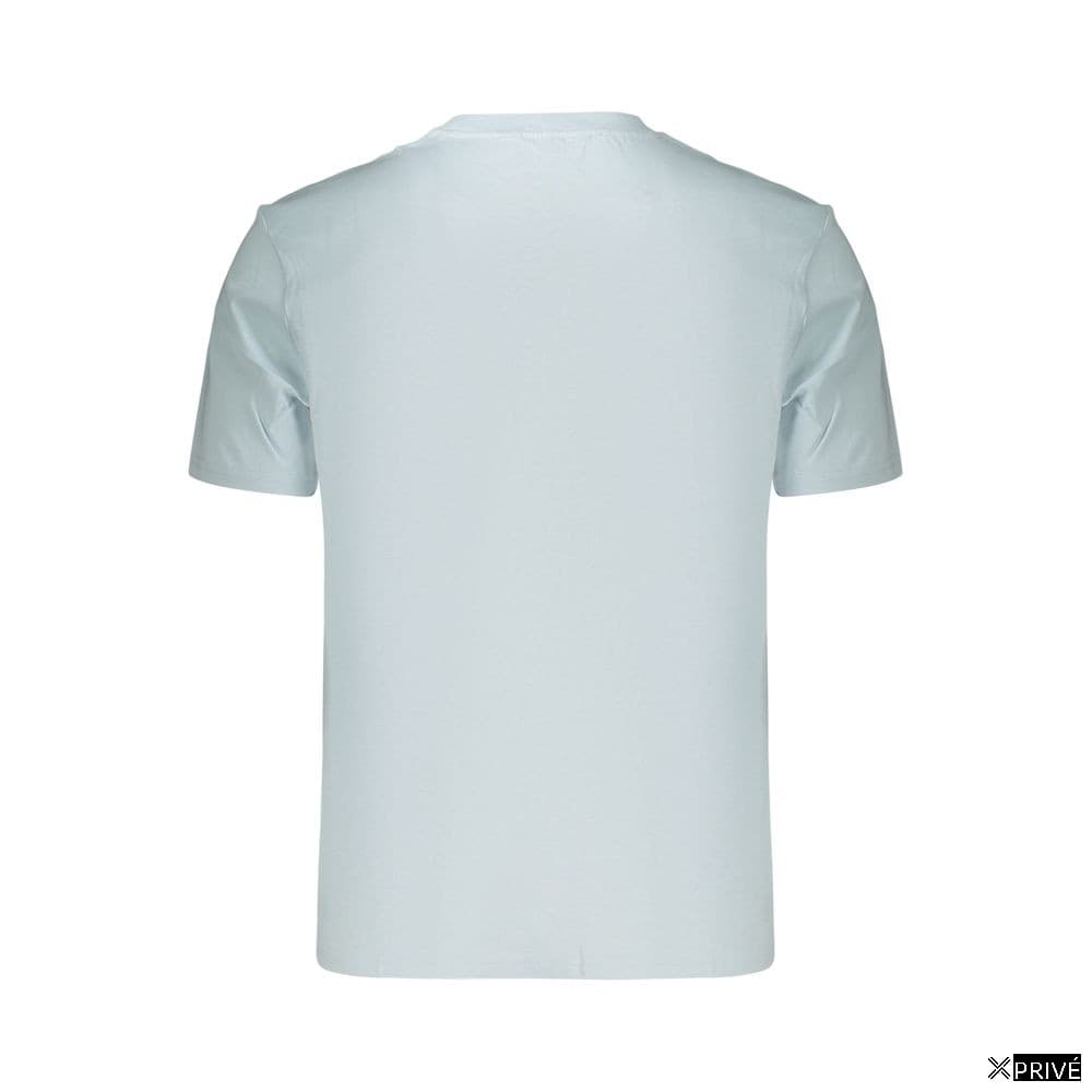 T-shirt bleu en Coton — 2