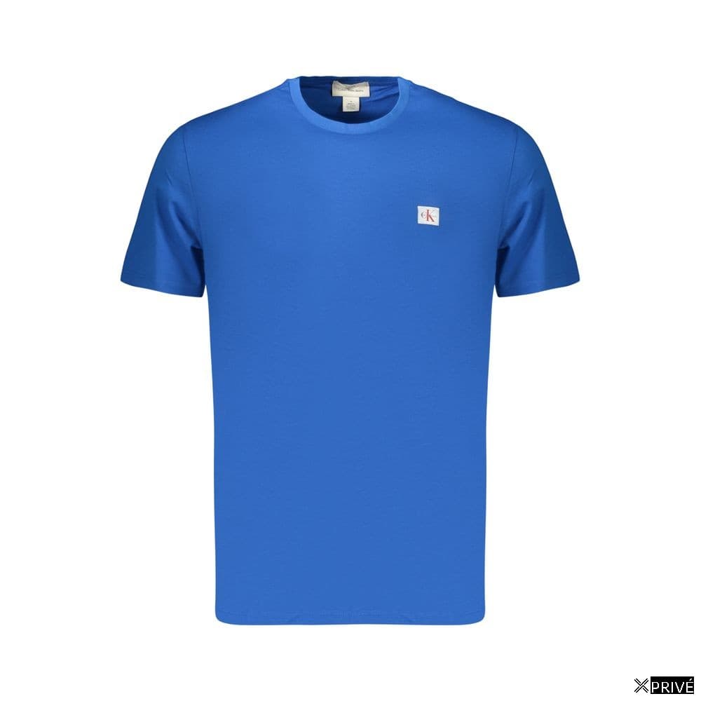 T-shirt bleu en Coton — 1