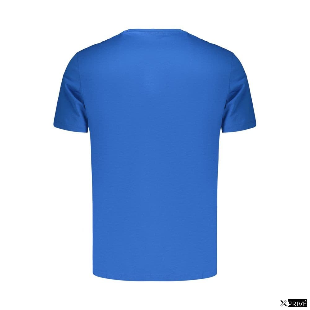 T-shirt bleu en Coton — 2