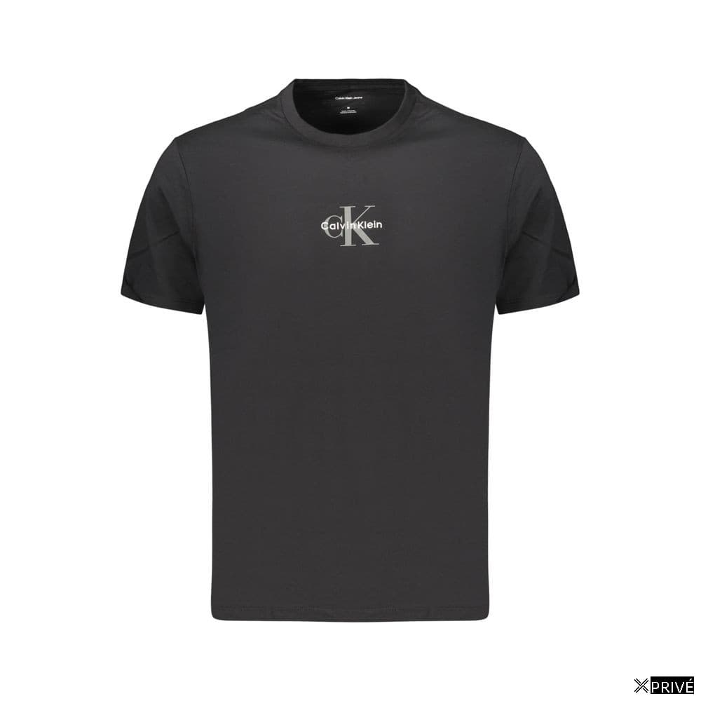 T-shirt noir en Coton — 1