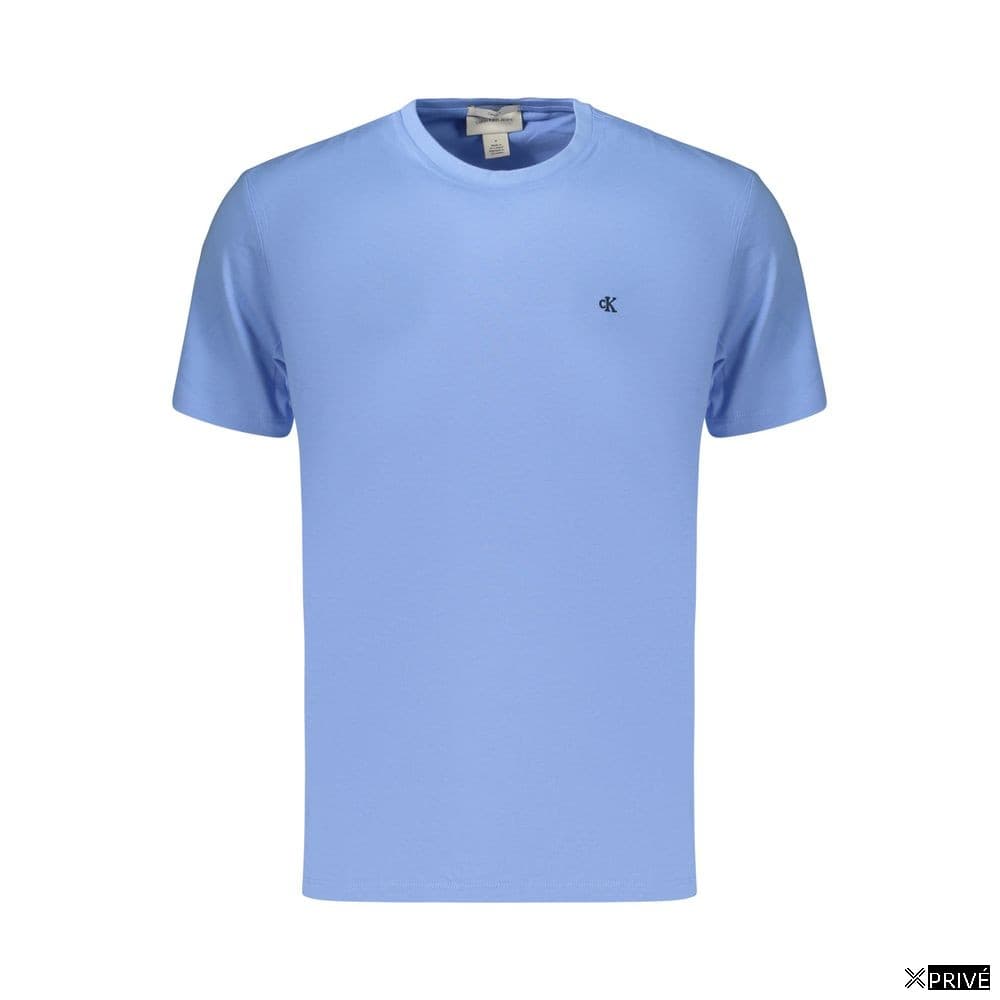 T-shirt bleu en Coton — 1