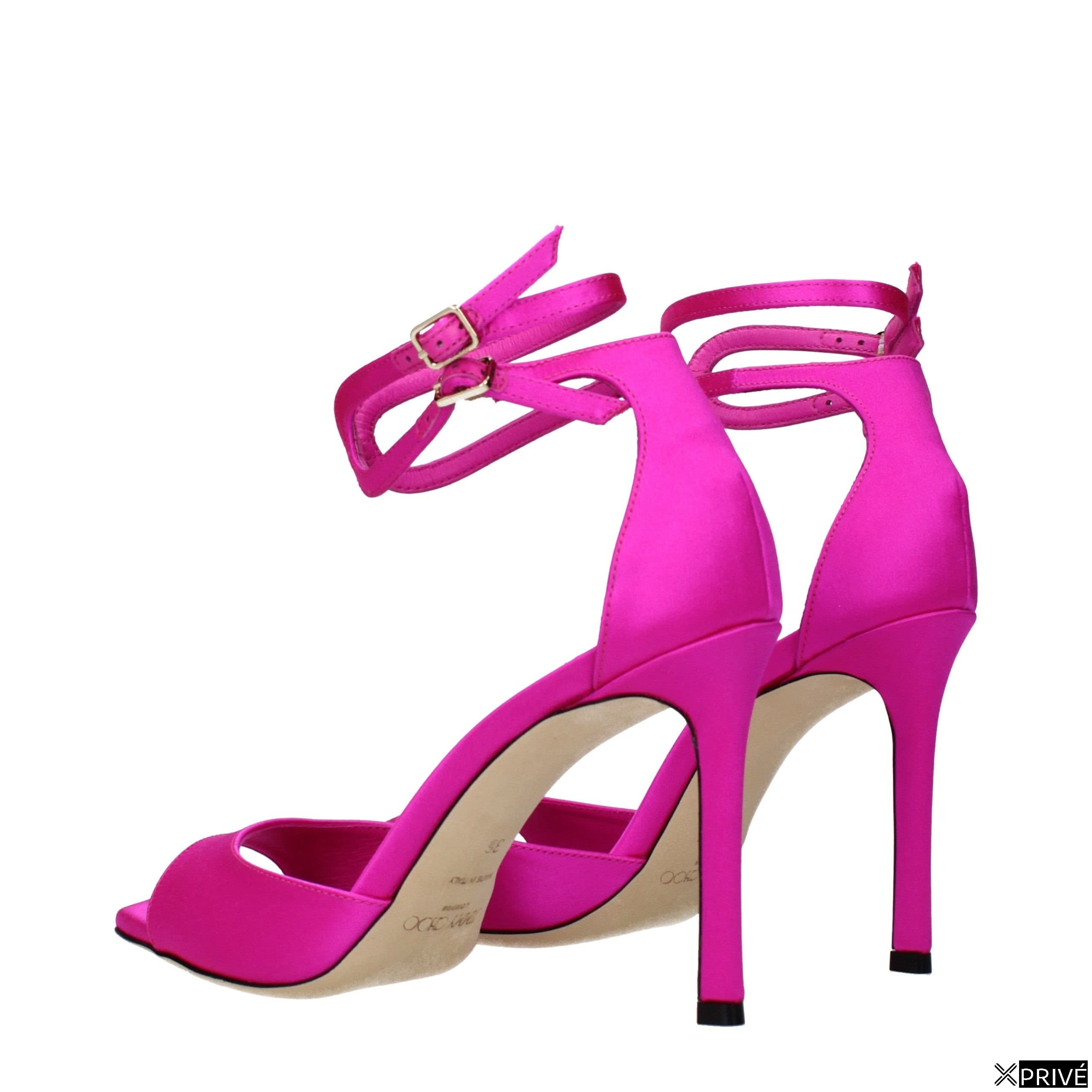 Sandales roses en Satin — 4