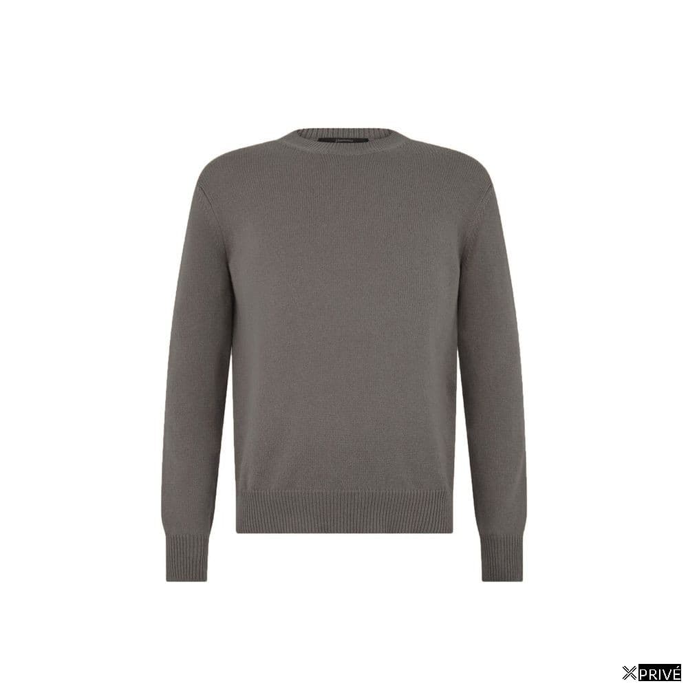 Pull gris en Cachemire — 1