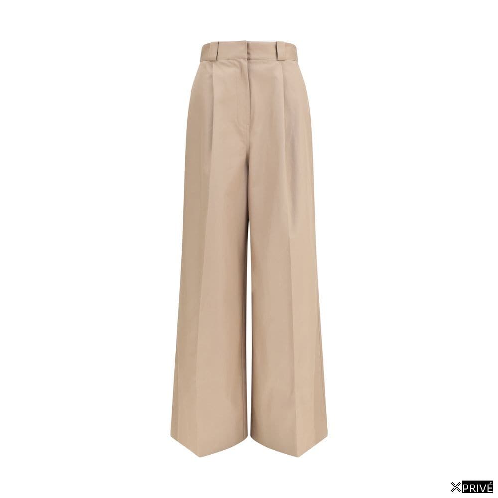 Jeans beige en Coton — 1