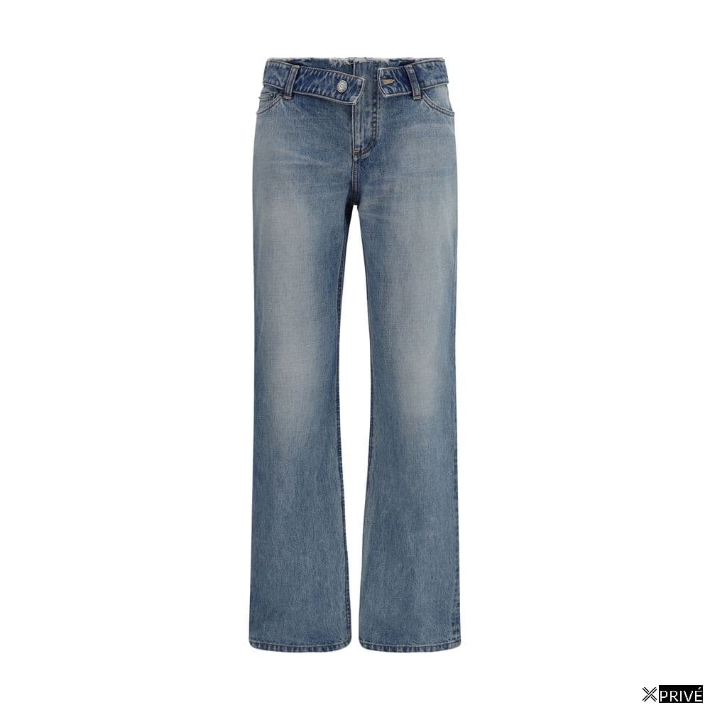 Jeans bleu en Coton — 1