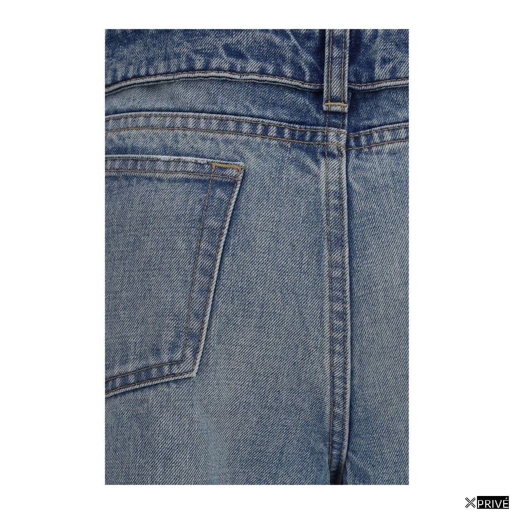 Jeans bleu en Coton — 3