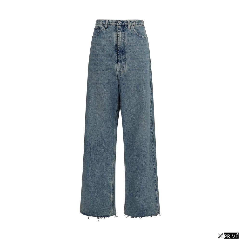 Jeans bleu en Coton — 1