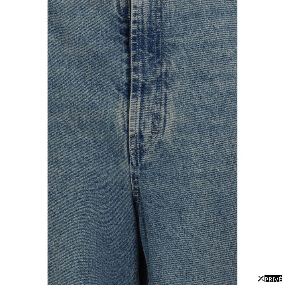 Jeans bleu en Coton — 3