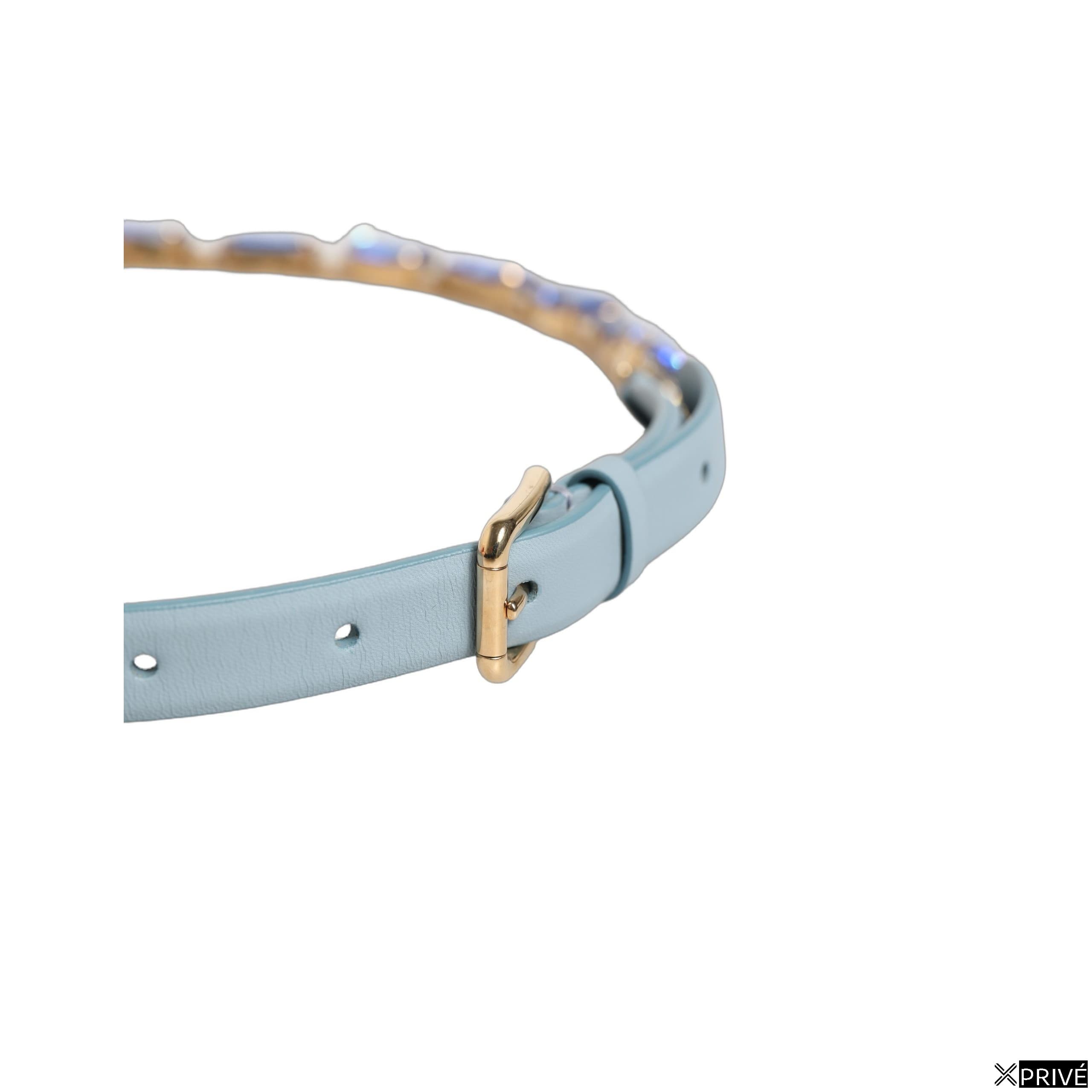 Ceinture bleue en Cuir — 6