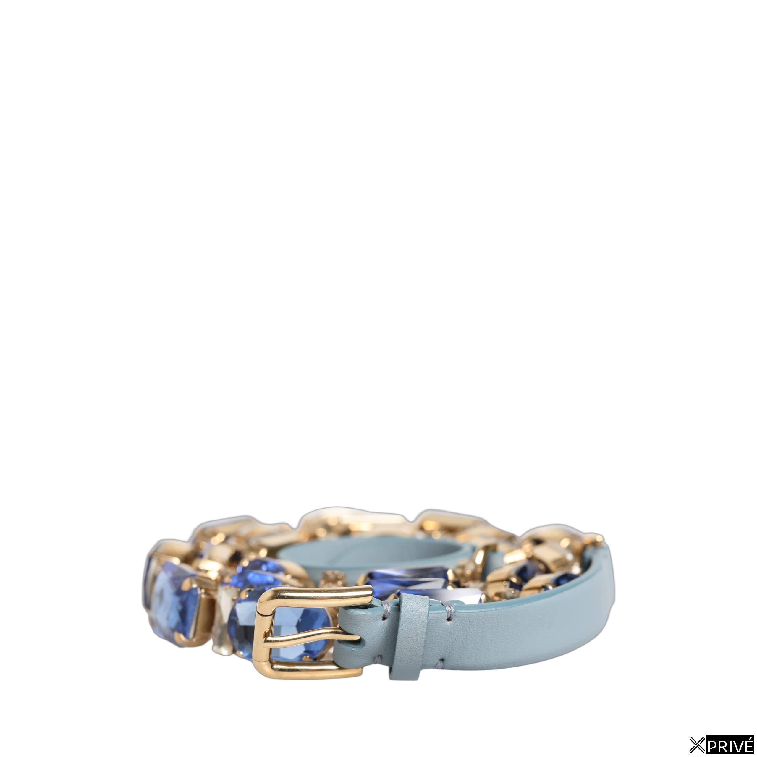 Ceinture bleue en Cuir — 1
