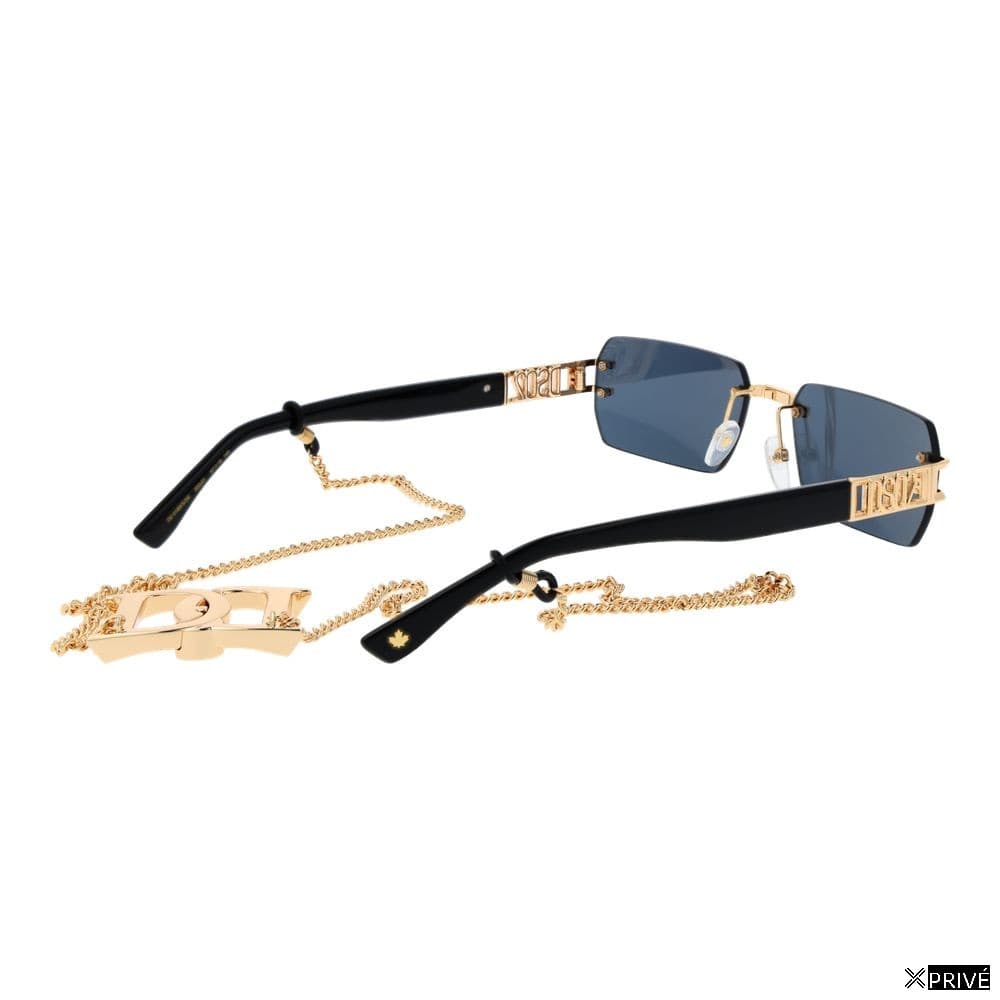 Lunettes de soleil dorées — 3