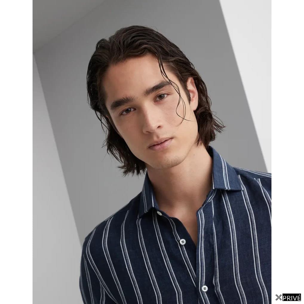 Chemise multicolore en Lin — 2