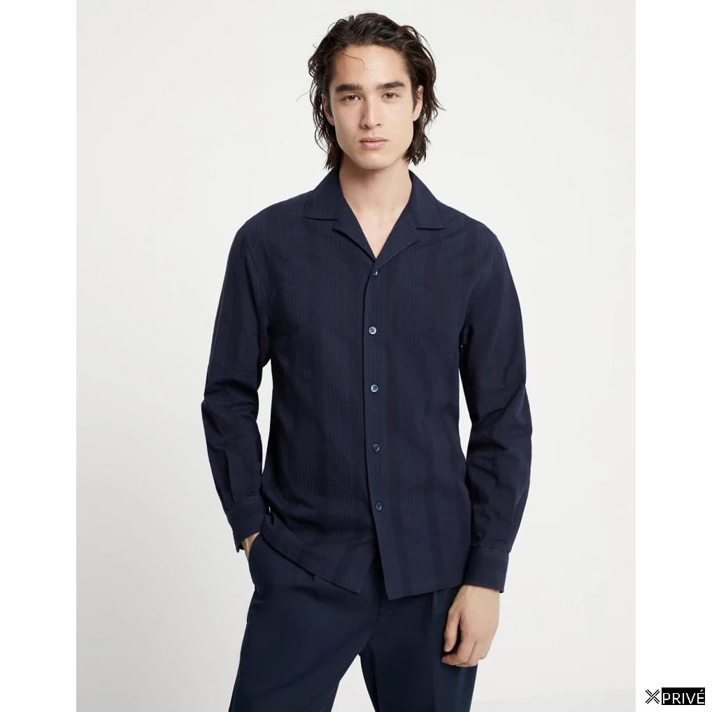 Chemise bleue en Coton — 1