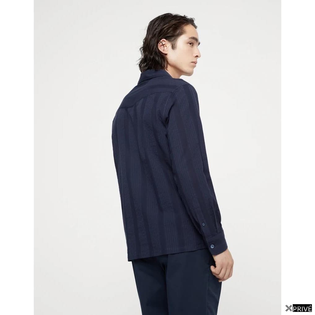 Chemise bleue en Coton — 4