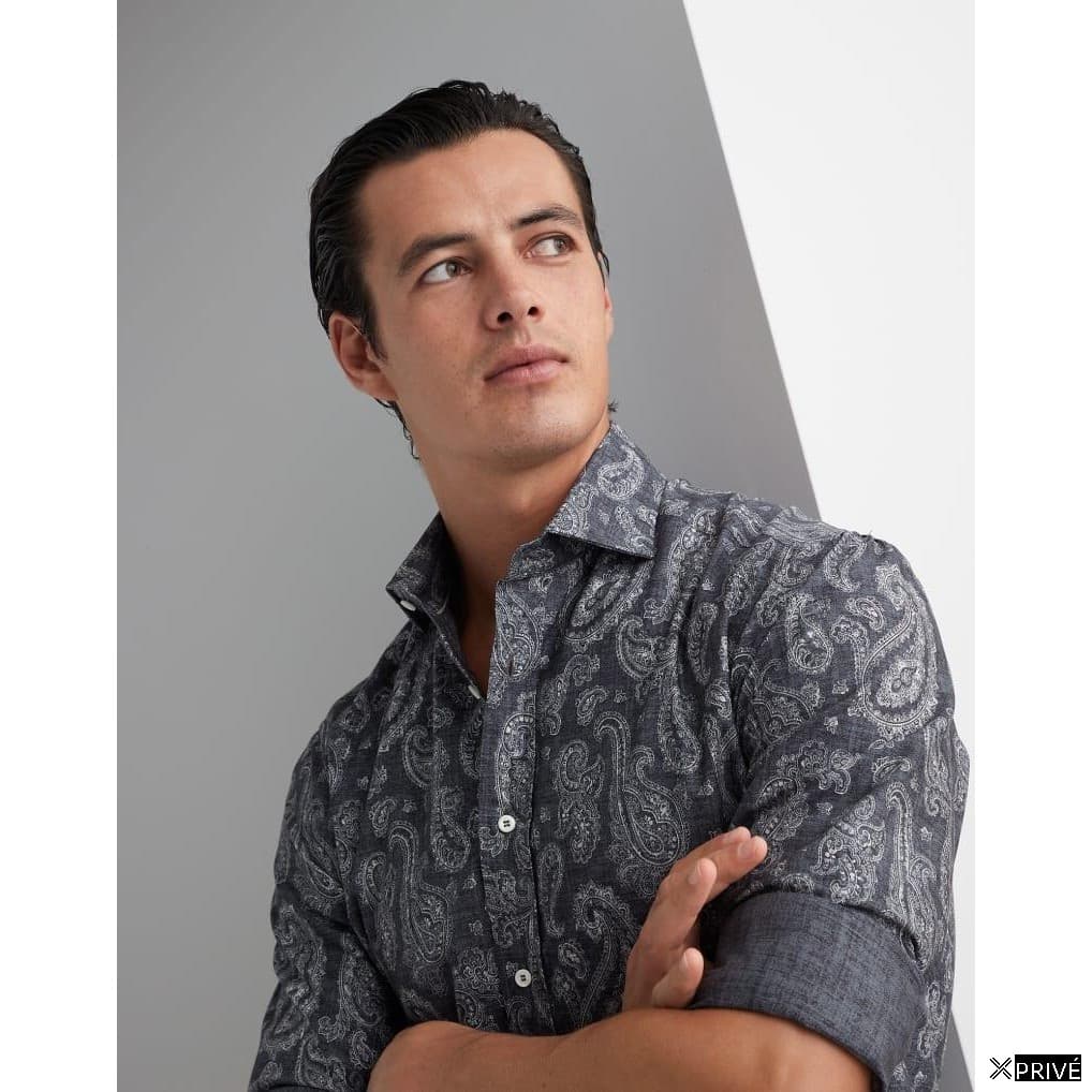 Chemise grise en Coton — 2