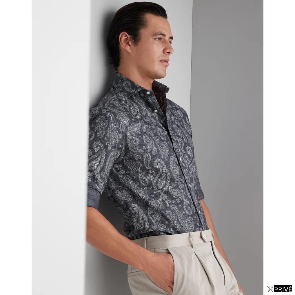 Chemise grise en Coton — 5