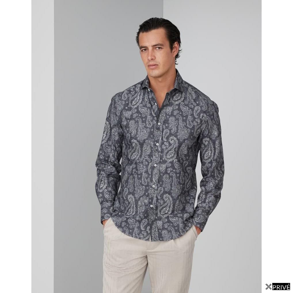 Chemise grise en Coton — 1