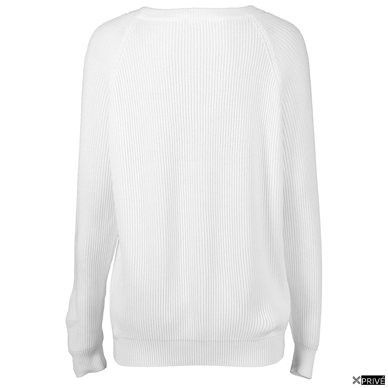White Cotton Sweatshirt — 4