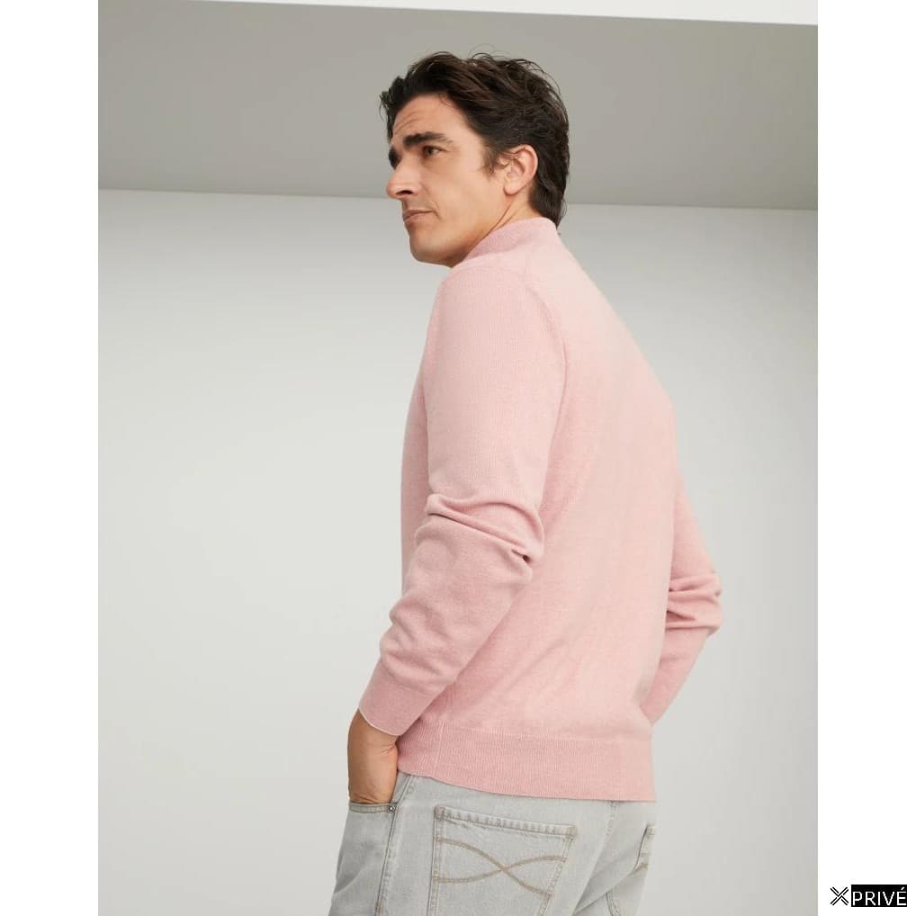 Pull rose en Cachemire — 2