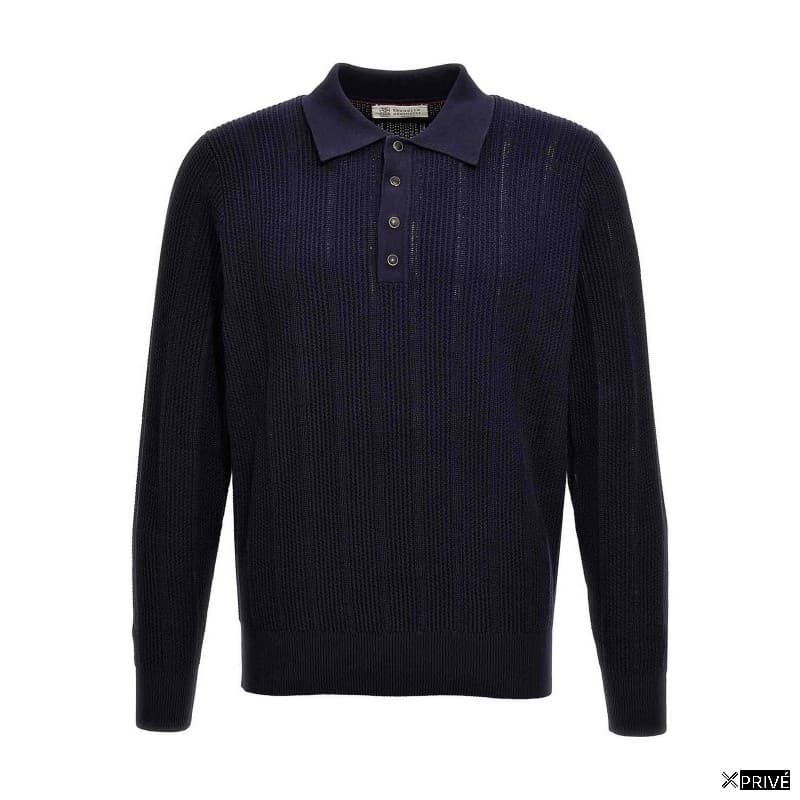 Pull bleu en Coton — 1