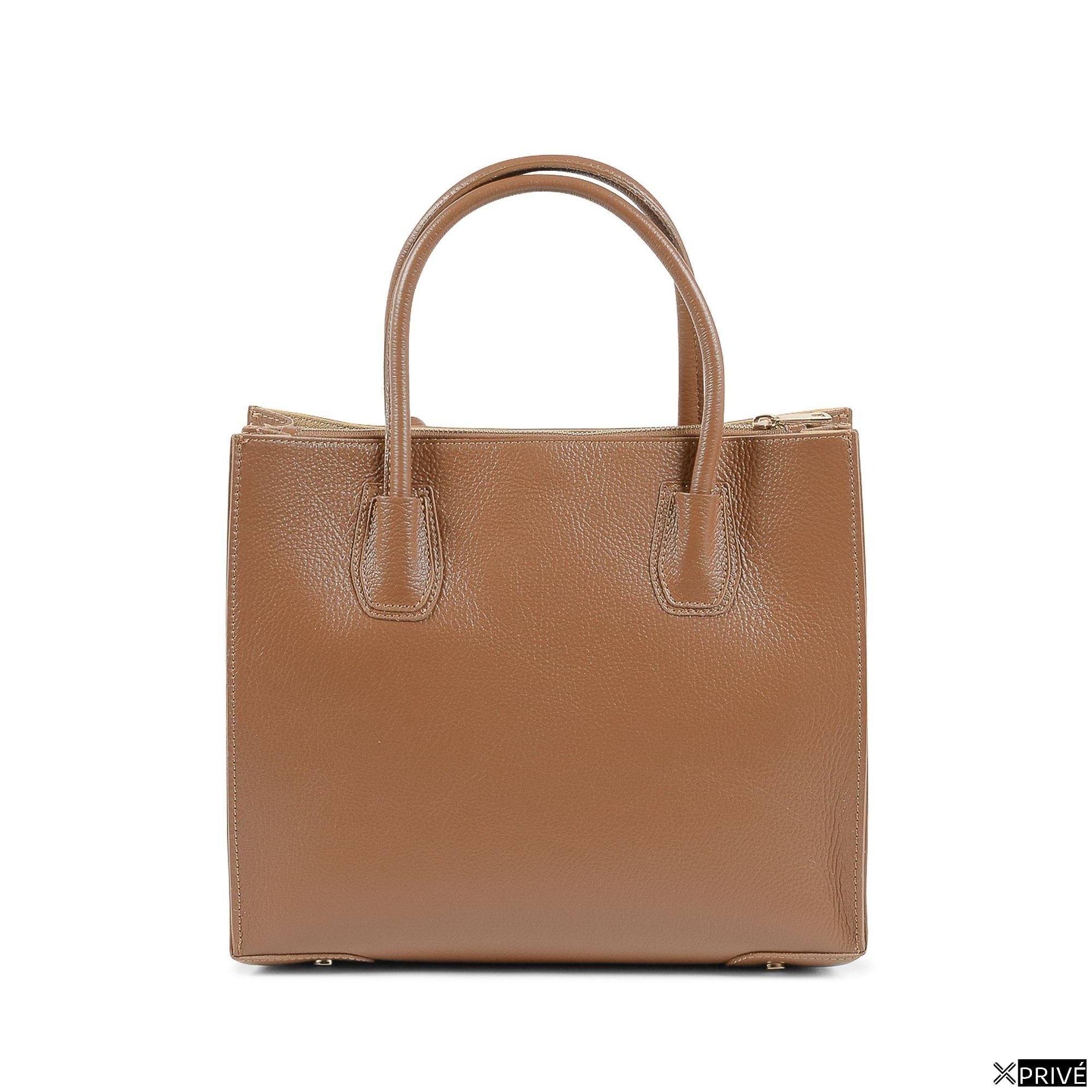 Sac cabas brun en Cuir — 3