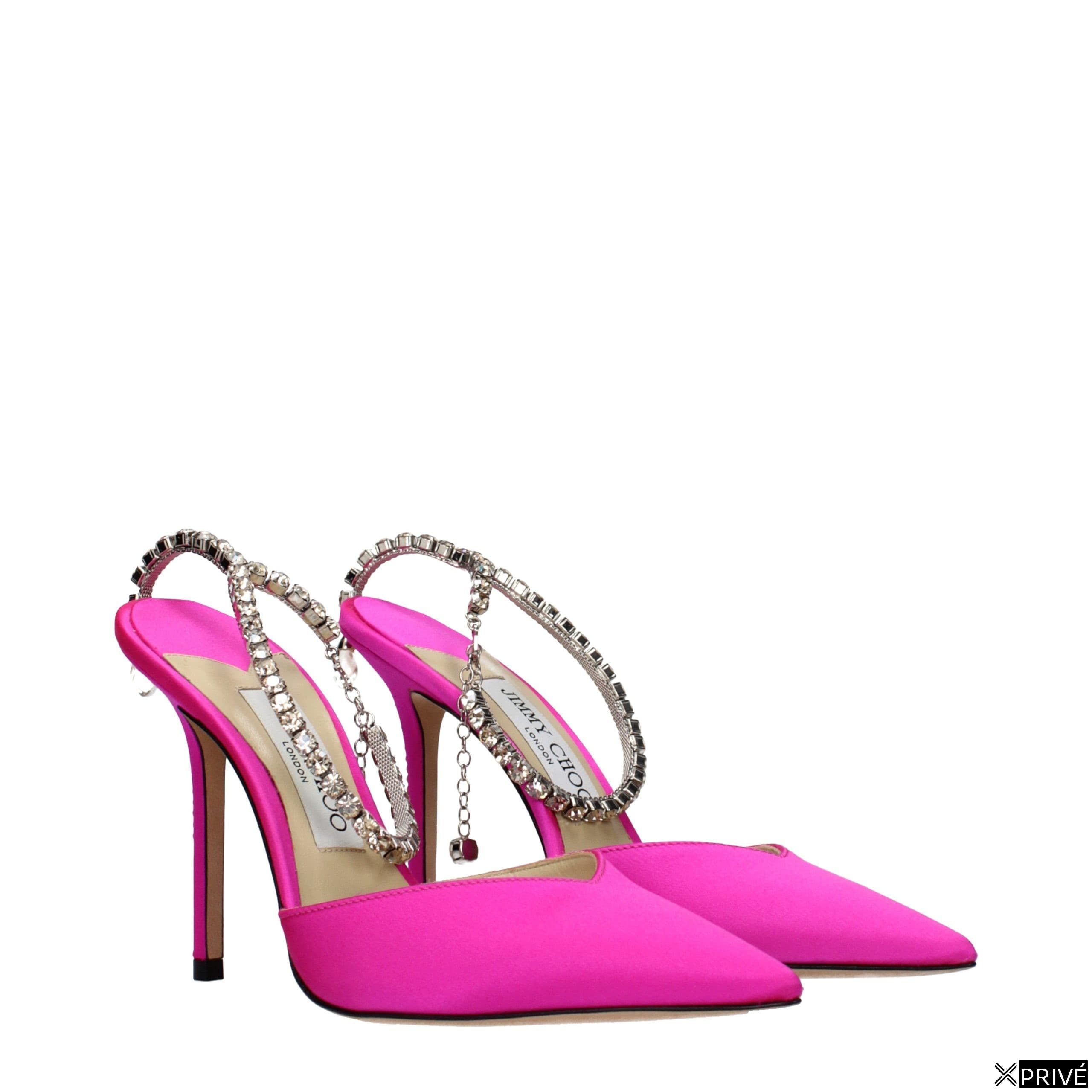 Sandales roses en Satin — 2