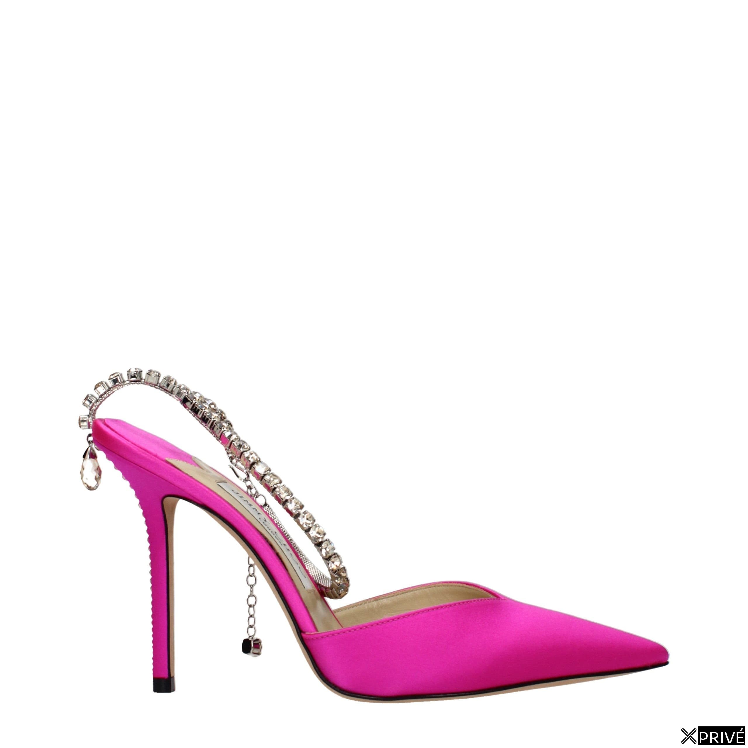 Sandales roses en Satin — 1