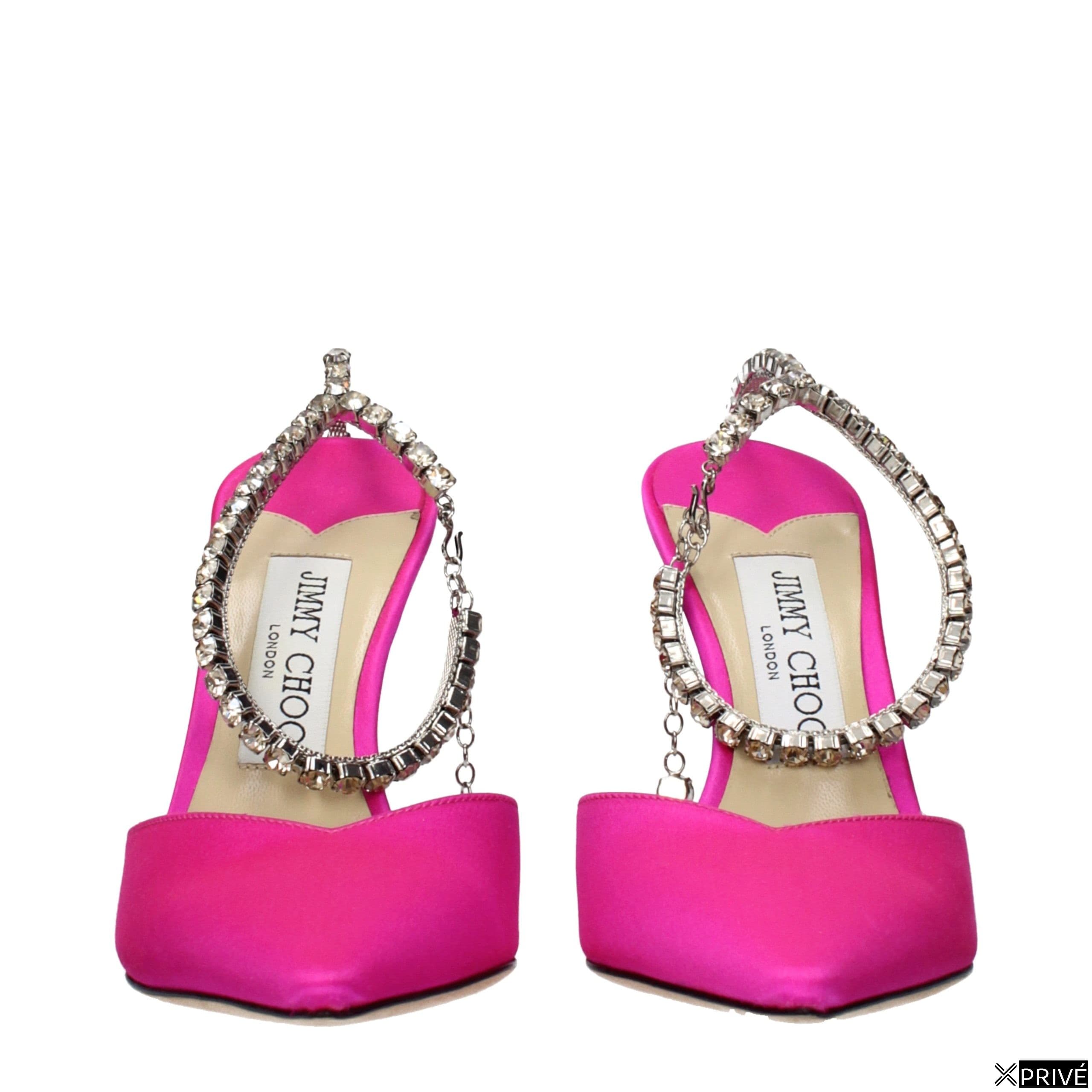 Sandales roses en Satin — 3