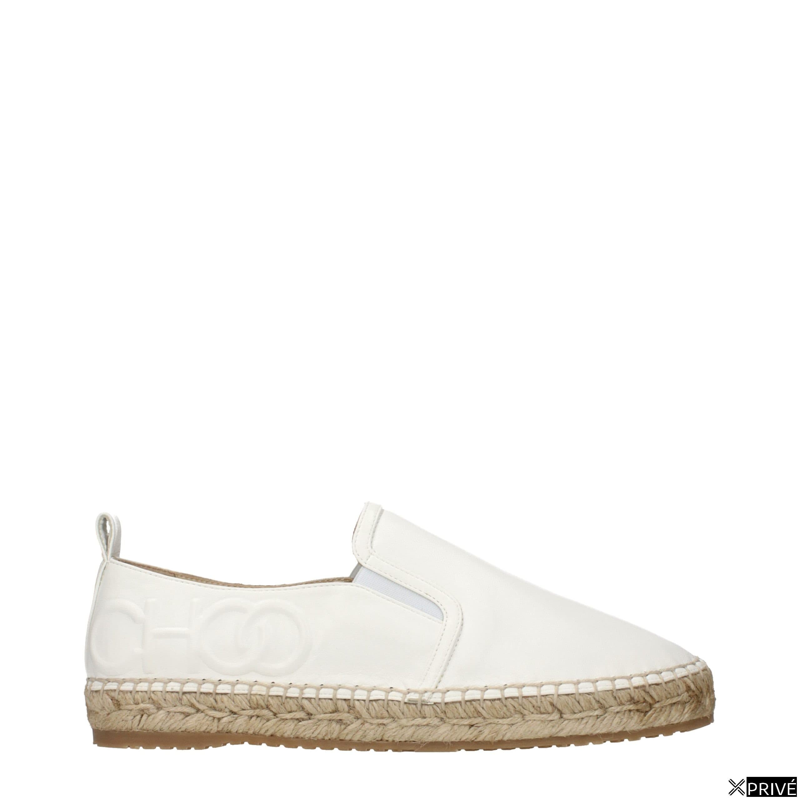 Chaussures plates bleues en Cuir — 1