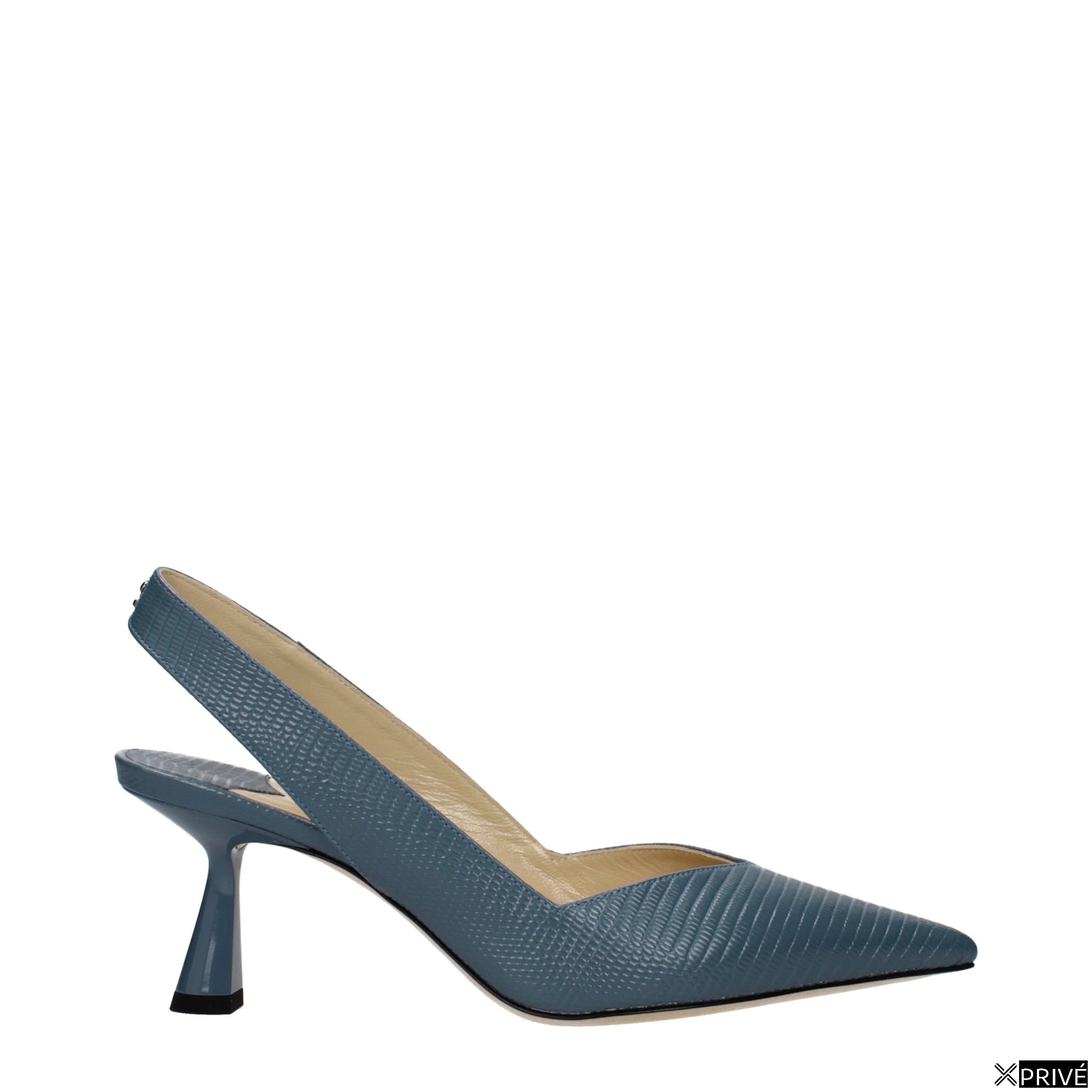 Sandales bleues en Cuir — 1