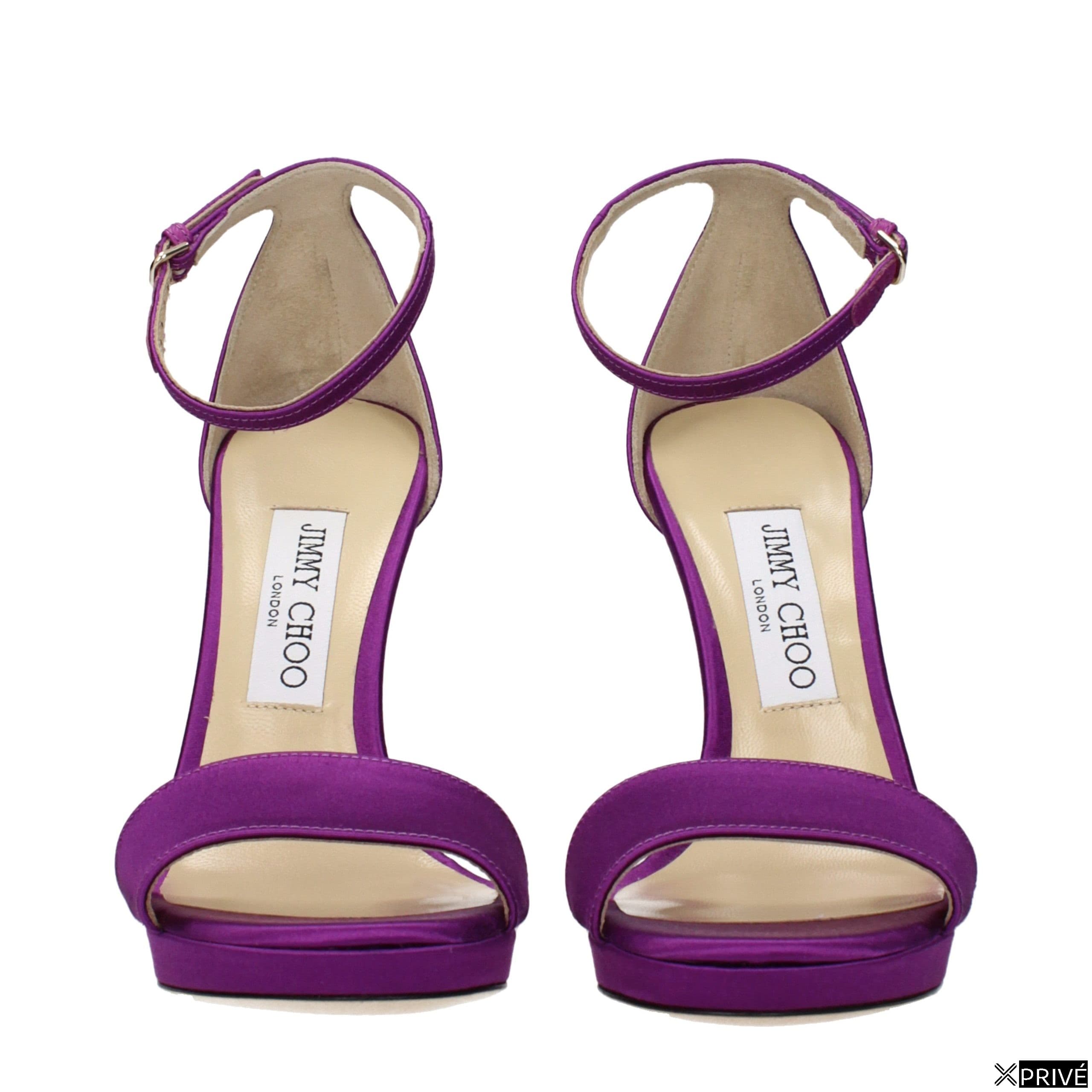 Sandales violettes en Satin — 3