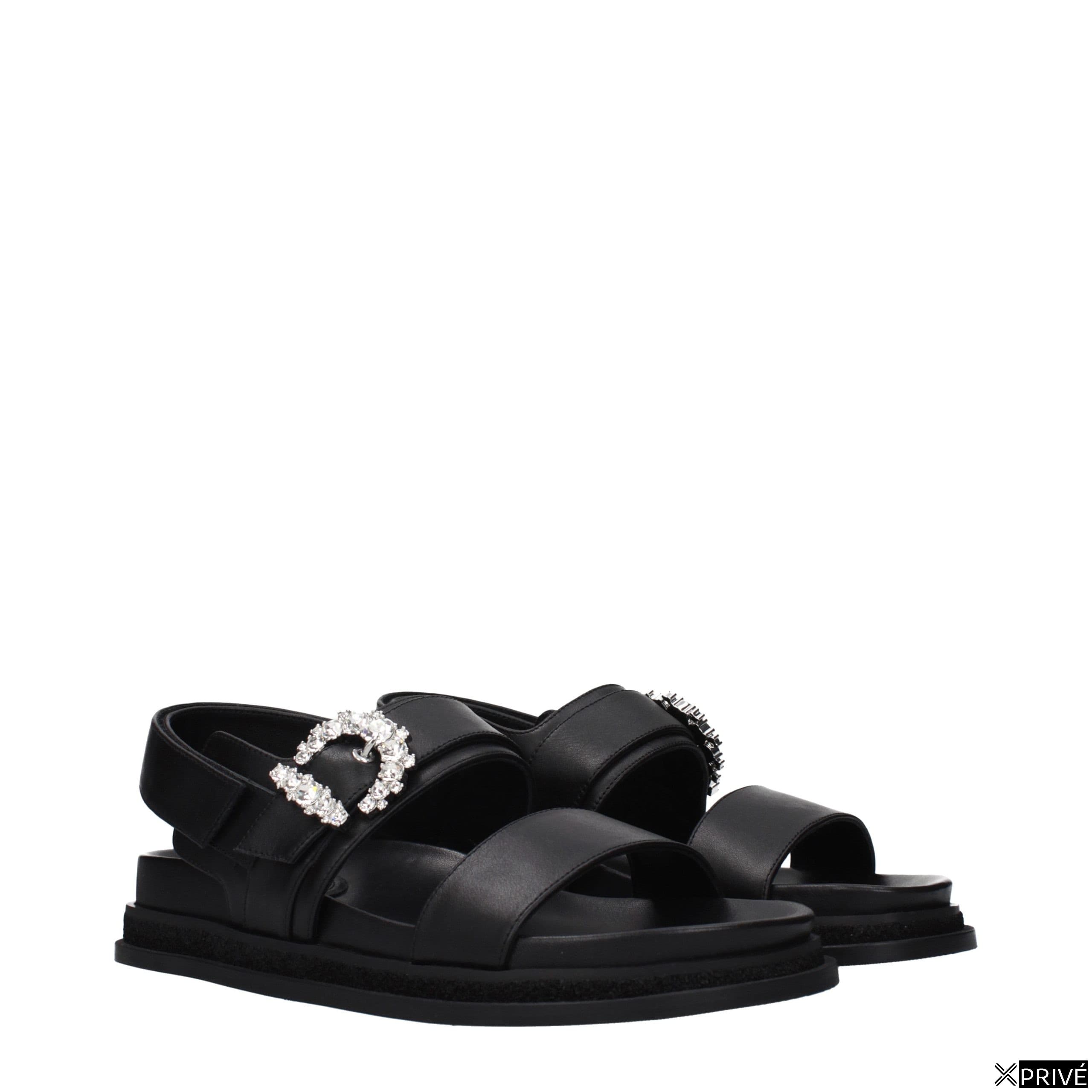 Sandales noires en Cuir — 2