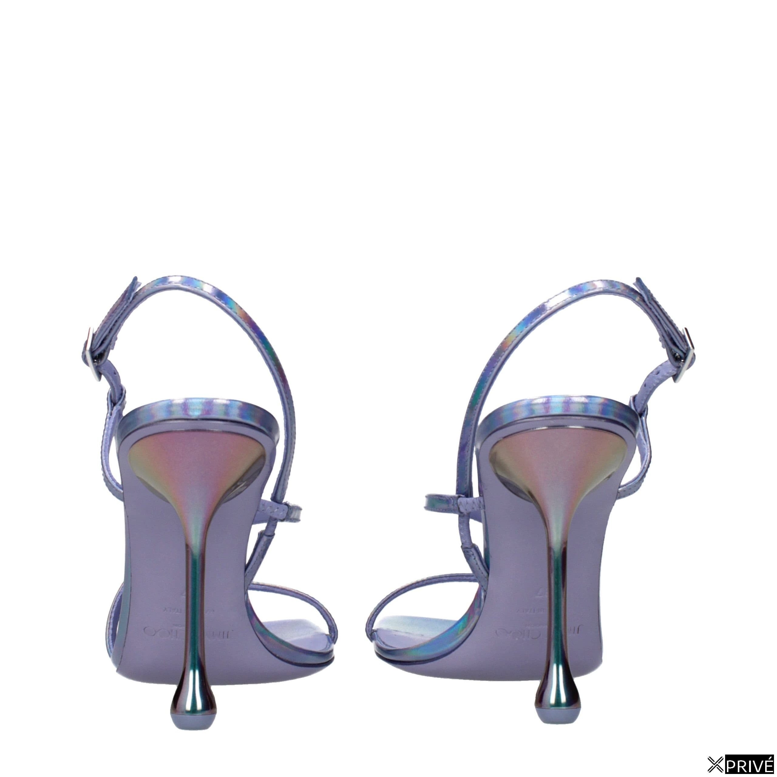 Sandales violettes en Cuir — 5