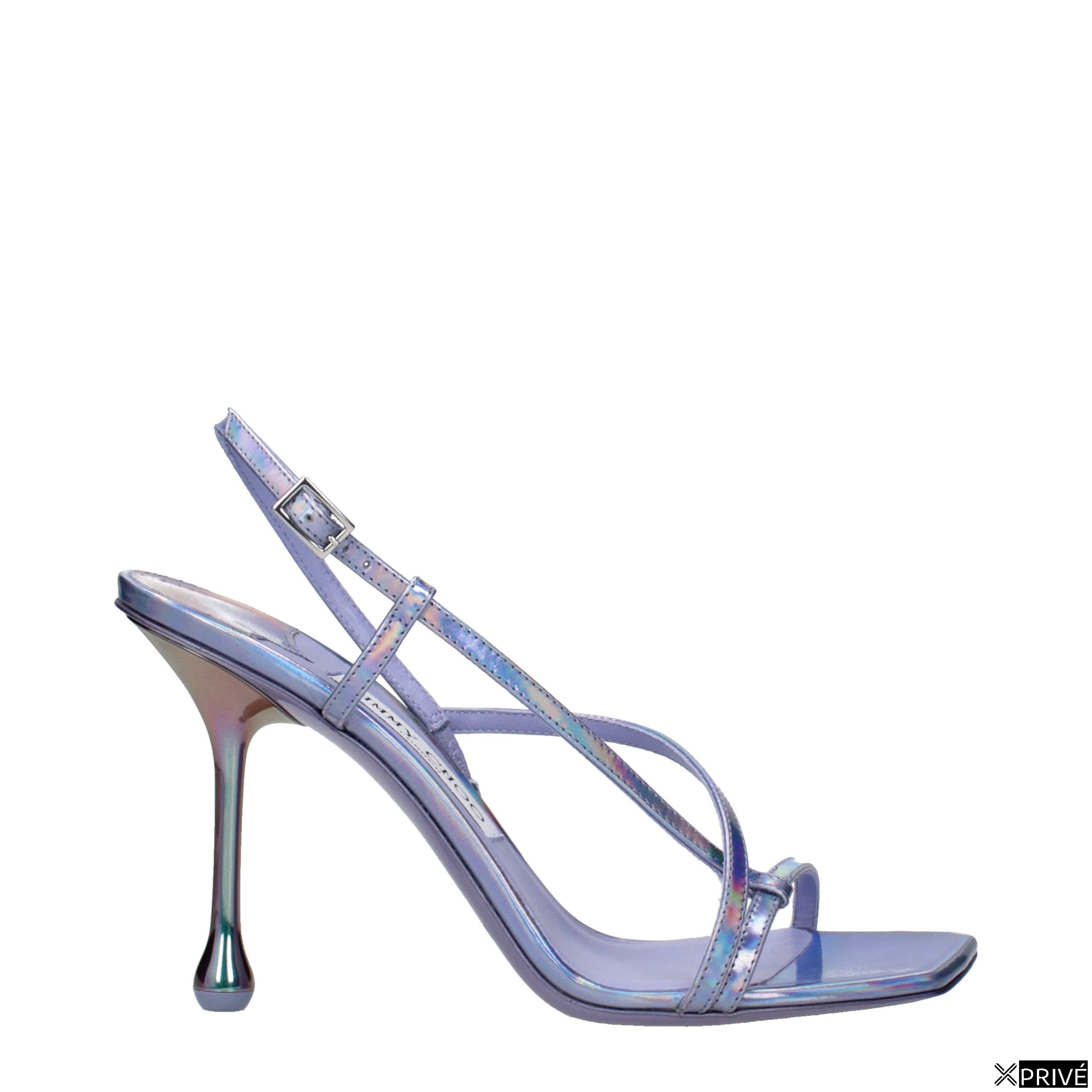 Sandales violettes en Cuir — 1