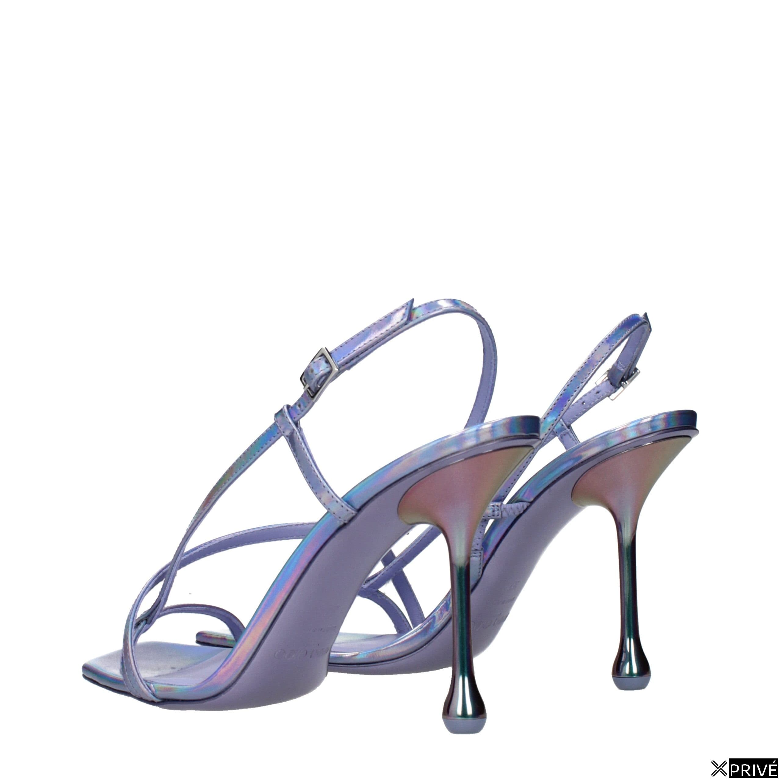 Sandales violettes en Cuir — 4