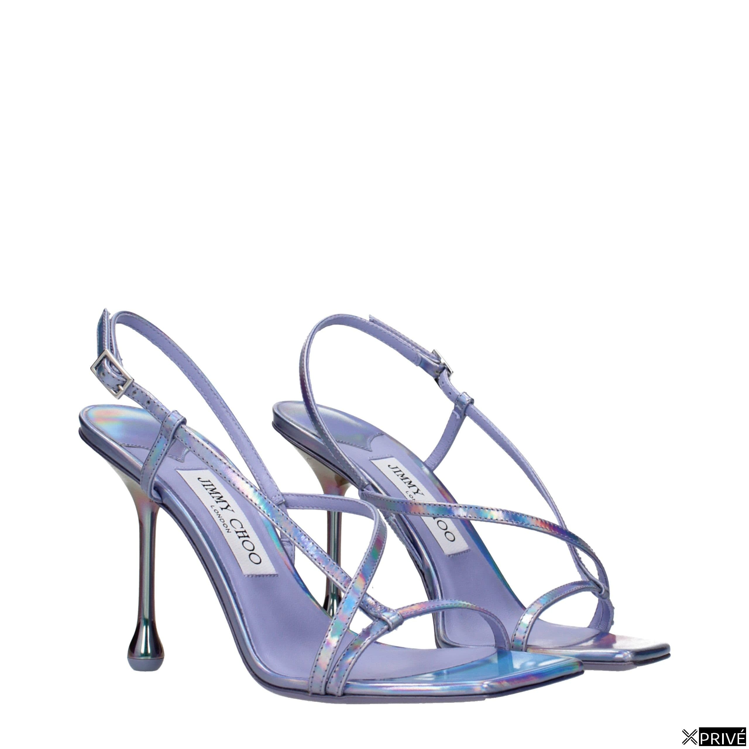 Sandales violettes en Cuir — 2