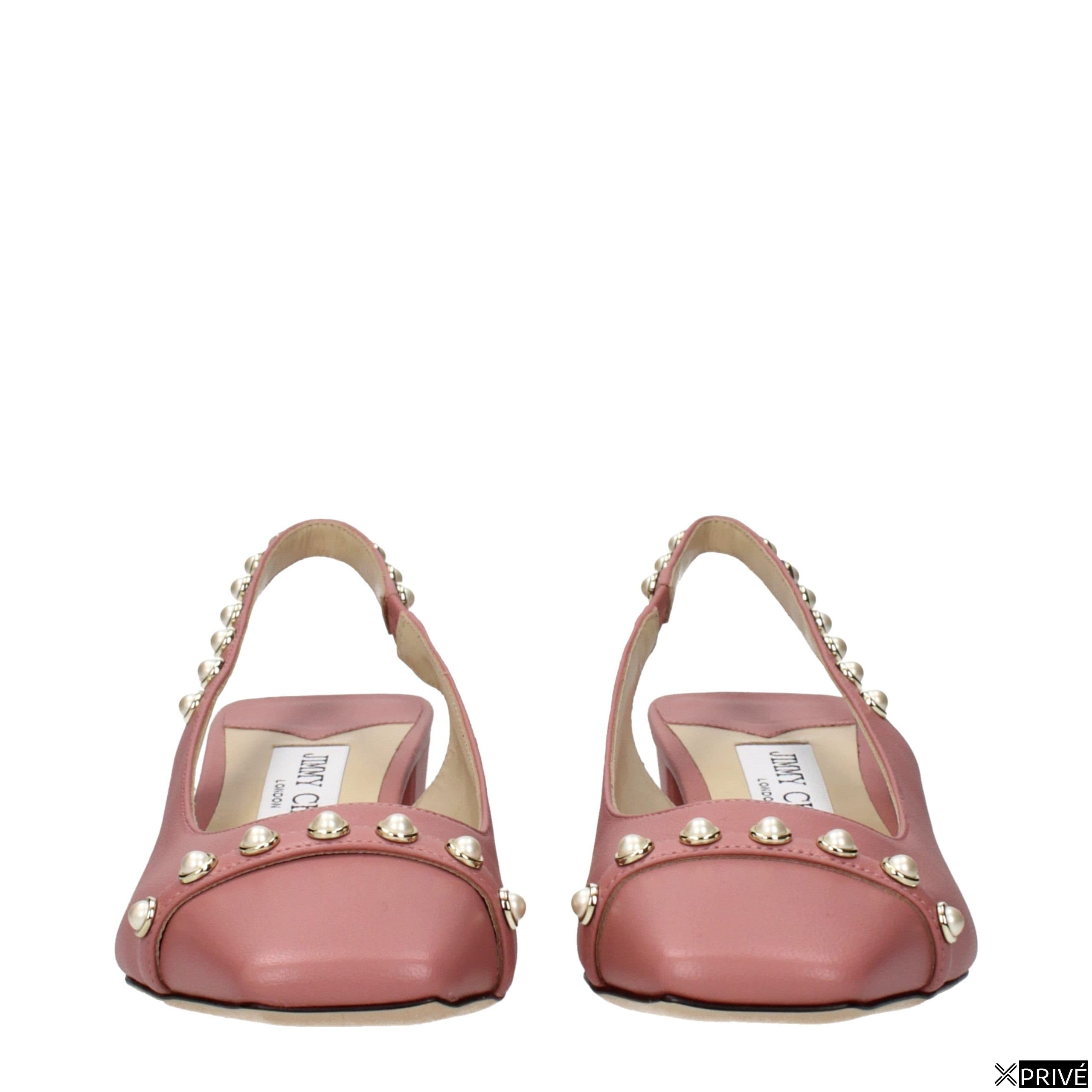 Sandales roses en Cuir — 3