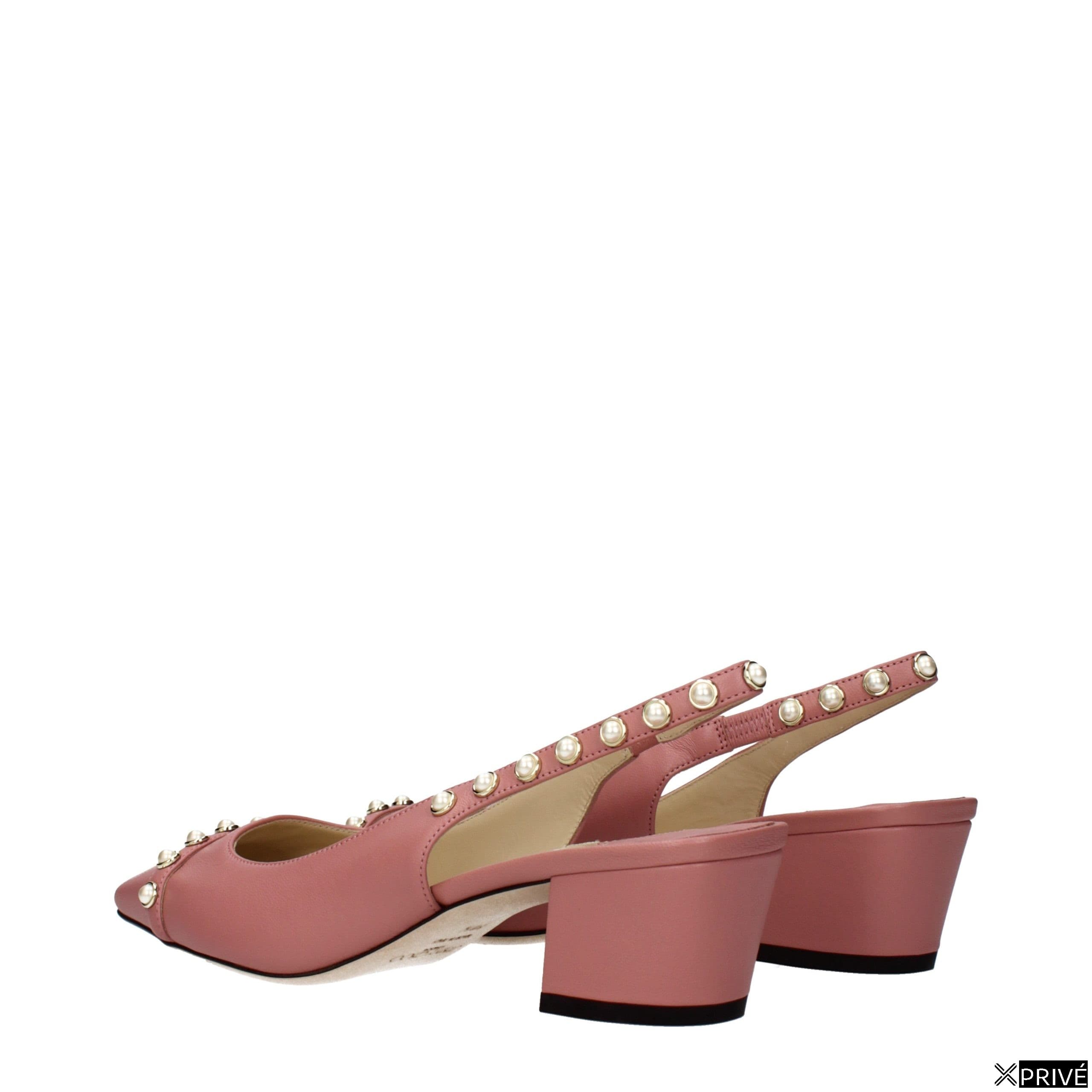 Sandales roses en Cuir — 4